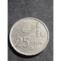 Испания 25 песет 1980 (81)