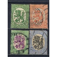 Финляндия 1927 Герб Стандарт WB #130-2,134