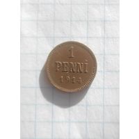 1 пенни 1914 года