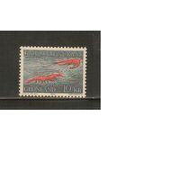 Гренландия-1982(Мих.133) , ** , Морская Фауна, Раки (одиночка)