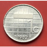 45-05 Нидерланды 1 гульден 1982 г.