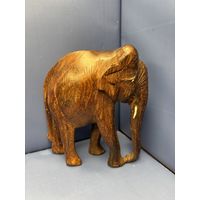 Статуэтка Слон дерево резьба Азия