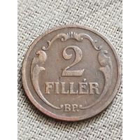 Распродажа - 2 филлера 1937г.,Венгрия