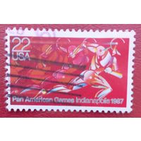 США, 1987 г., Панамериканские игры, Индианаполис-87