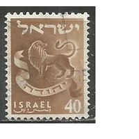 Израиль. 12 колен Израилевых. Иуда. 1955г. Mi#122.