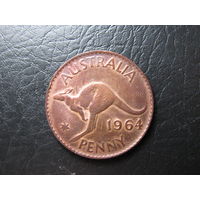 Австралия. Пенни. 1964. С 20 копеек. Распродажа коллекции. Смотрите другие лоты.