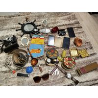 Большой лот различных старых вещей,с рубля