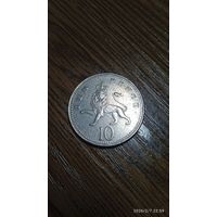 Великобритания 10 пенсов 1997