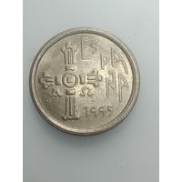Испания 5 песет 1995 года .