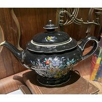 Фарфоровый большой чайник (Германия) роспись