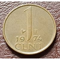 Нидерланды 1 цент, 1974    ( 2-2-6 )