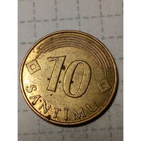 10 сантимов Латвия 2008 год