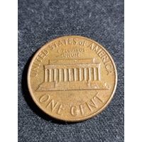 США 1 цент 1977 D