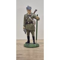 Сержант инженерных частей РККА в полевой форме, 1941–1943 гг. Солдаты Великой Отечественной Войны