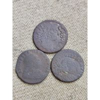 Распродажа - солид(шеляг) 1665г (Ян 2 Казимир) ВКЛ,солид 1752г(Речь Посполитая)