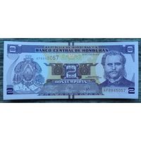 Werty71 Гондурас 2 лемпиры 2019 UNC банкнота