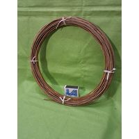 Провод обмоточный с двойной стекловолокнистой изоляцией ПСДКТ прямоугольный шинка 2х3,5 мм (СССР)