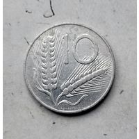 10 лир 1955 года Италия. Итальянская Республика.