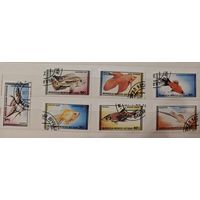 РАСПРОДАЖА КОЛЛЕКЦИИ. Монголия. марки "рыбы"