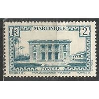 Мартиника. Императорский дворец. 1933г. Mi#127.