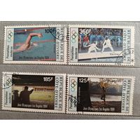 РАСПРОДАЖА КОЛЛЕКЦИИ. Кот-ди-Вуар. марки "спорт.Олимпиада Ло -Анжелес 1984"