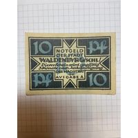 10 пфеннигов (нотгельды) г. Германия Вандельбург-1201