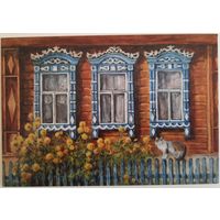 Лето в деревне. Худ. Н.Рубачева. Россия. 2017 г.