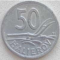 Словакия 50 геллеров 1943 г.