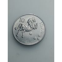 Словения 10 толаров 2000 года .