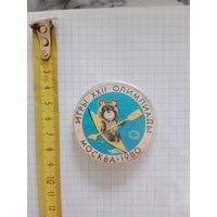 Значок Олимпийский мишка Олимпиада 80