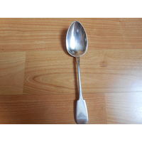 Старинная серебряная ложка. 84 проба.