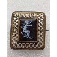 Все лоты с 1р.Старинная Лимож?! Брошь