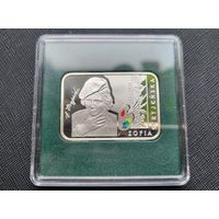 20 злотых 2011 Польша! Художники Польши 19-20 века София Стриженска! Серебро 925 пробы 28,28 грамм! ОБМЕН!