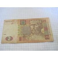 2 гривны 2011 г, серия КВ с рубля!