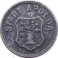 РАСПРОДАЖА!!! - ГЕРМАНИЯ АПОЛЬДА 10 пфенигов 1918 год