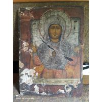 Икона старинная,Ветка,в реставрацию(крепкая),вот такая как есть, без Минимальной цены