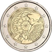 2 евро 2022 Кипр 35 лет программы Erasmus UNC из ролла