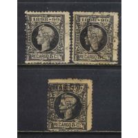 Испания Кор Военно-налоговые 1898 Альфонс XIII Стандарт Гаш почтовое #30