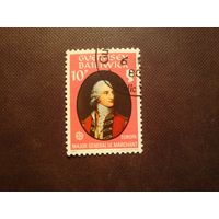 Великобритания 1980 г.Остров Гернси. Европа (C.E.P.T.) 1980 - Известные люди.Генерал-майор Джон Гаспар Ле Маршан ./33а/