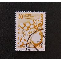 Марка Куба 1982 год Экспорт