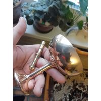 Бронзовая старинная пиала