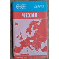 Справочная карта. Чехия. 1998 г. 1: 500 000