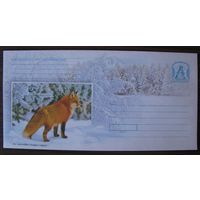 2006 г. ХМК РБ Ліс звычайны, Лиса в зимнем лесу з. 7149-06