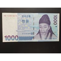 Южная Корея. 1000 вон (образца 2007 года, P54)