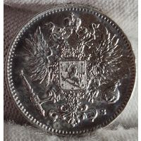 50 пенни 1916 года,  Николай II, для Финляндии, СОХРАН!