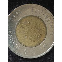 2 доллара канада 1996