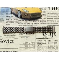 Браслет для наручных часов FS (Stainless Steel, DBGM), оригинальный вид регулировки длины, размер крепления от 18 до 22 мм, редкий. Торг