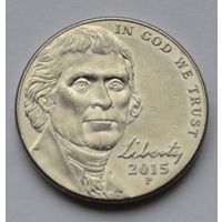 США, 5 центов 2015 г. Р