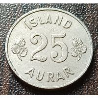 Исландия 25 эйре, 1957    ( 1-4-6 )
