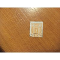 1889 Россия Великое княжество Финляндское мих 30В зуб 14 на 13 герб (3-1)